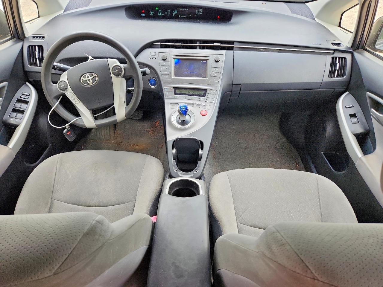 2012 Toyota Prius Two Gray vin: JTDKN3DUXC5440632