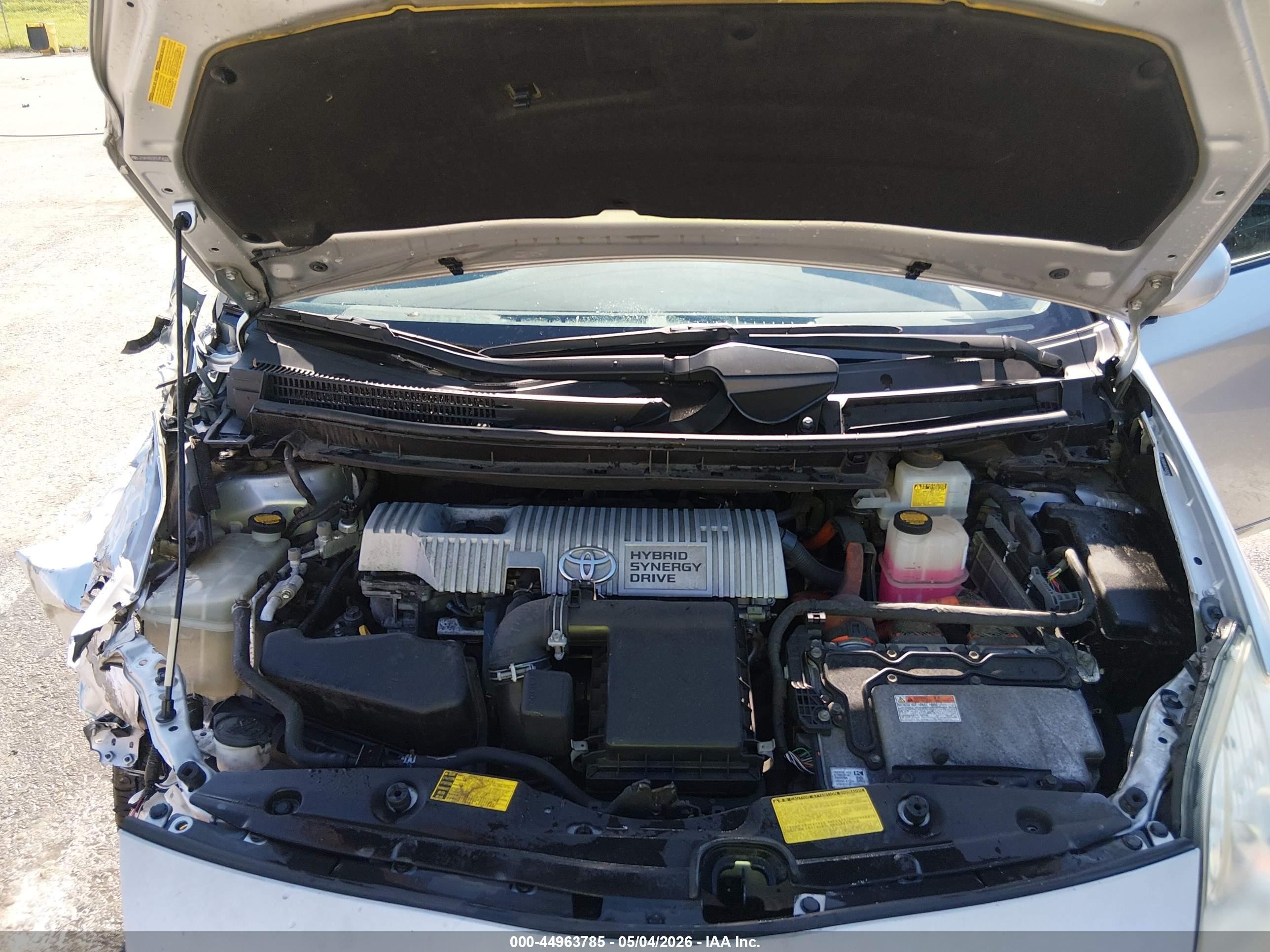 2012 Toyota Prius Three Silver vin: JTDKN3DUXC5454238