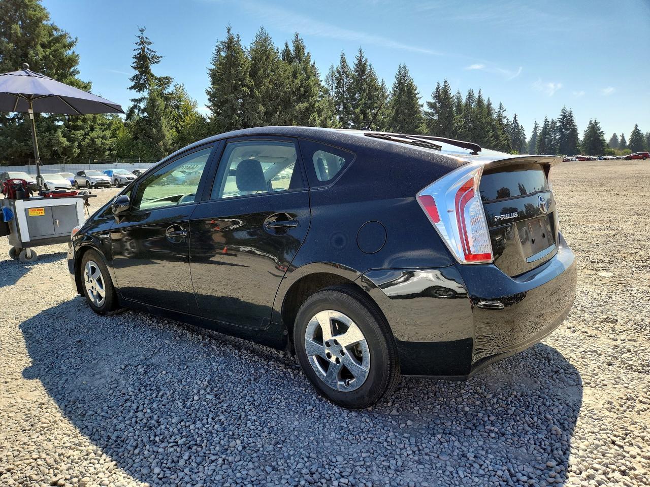 2012 Toyota Prius Two Black vin: JTDKN3DUXC5482167