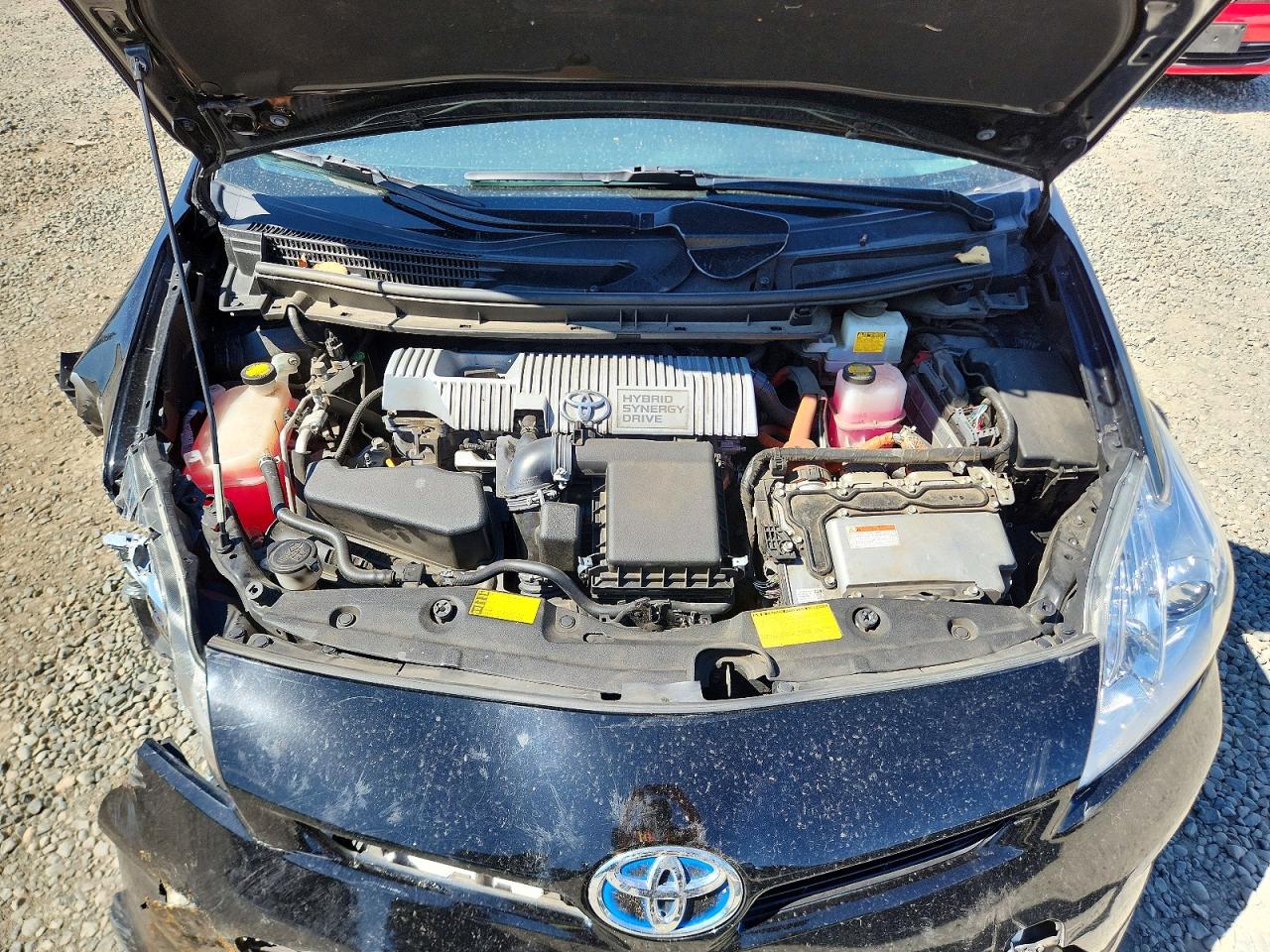 2012 Toyota Prius Two Black vin: JTDKN3DUXC5482167