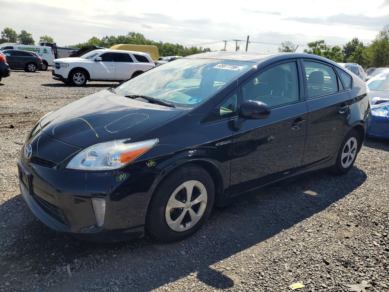 2012 Toyota Prius Three Black vin: JTDKN3DUXC5503552