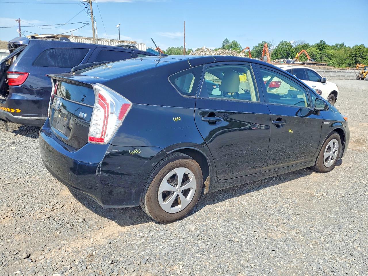2012 Toyota Prius Three Black vin: JTDKN3DUXC5503552