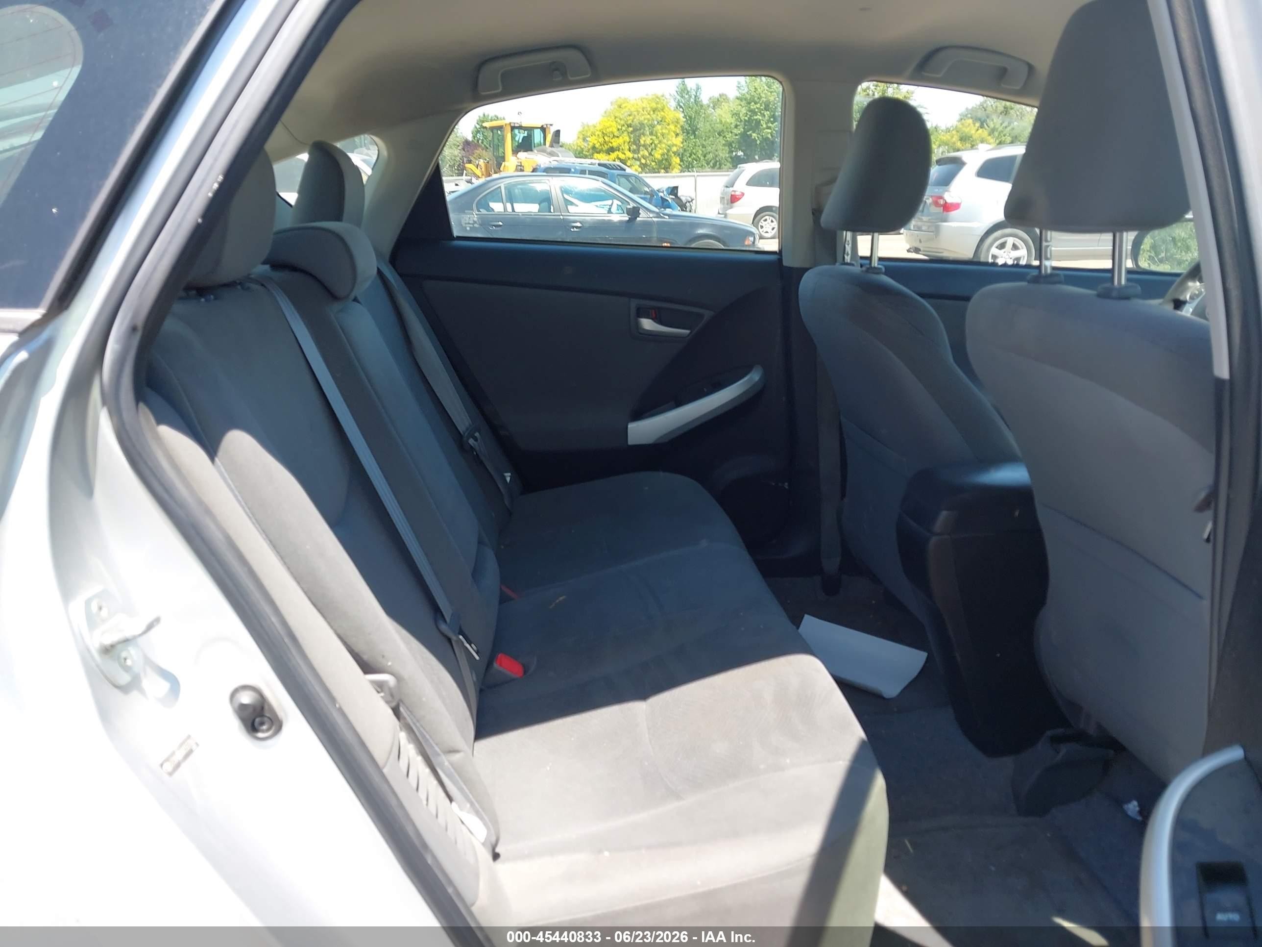 2012 Toyota Prius Two Silver vin: JTDKN3DUXC5537863