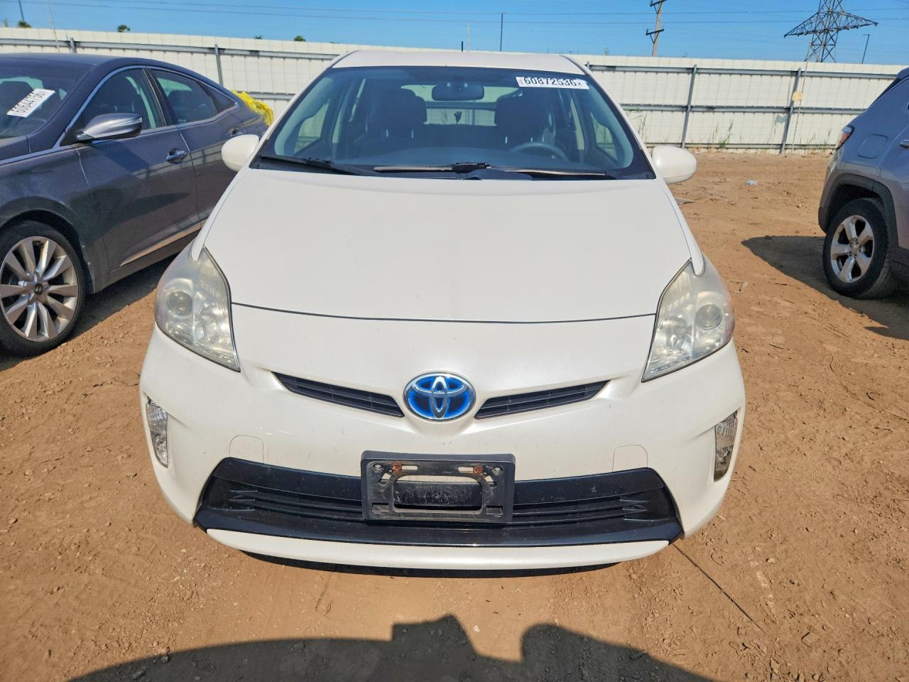 2013 Toyota Prius Three White vin: JTDKN3DUXD0339282