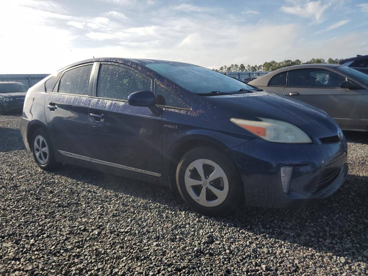 2013 Toyota Prius Three Blue vin: JTDKN3DUXD0355613