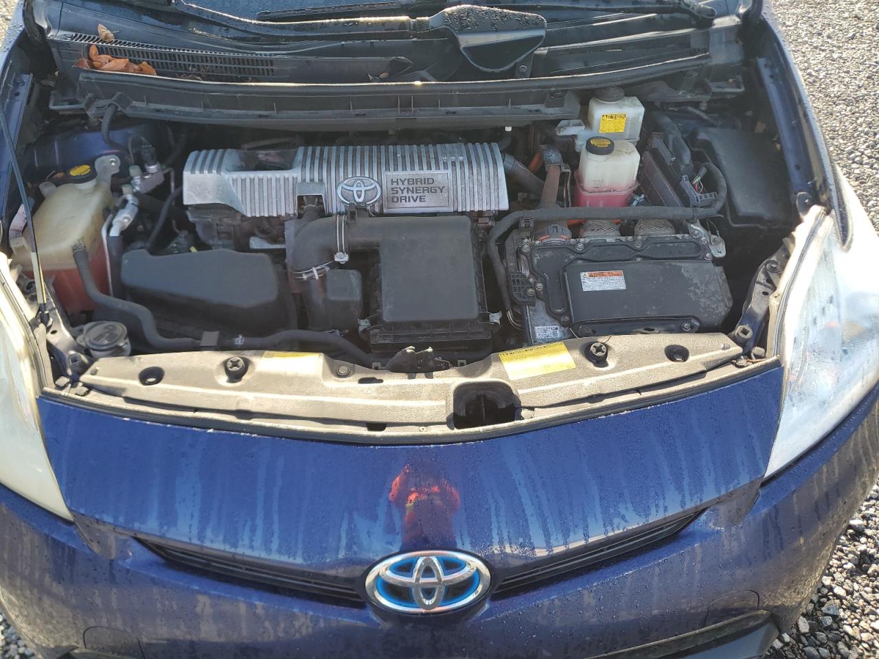 2013 Toyota Prius Three Blue vin: JTDKN3DUXD0355613