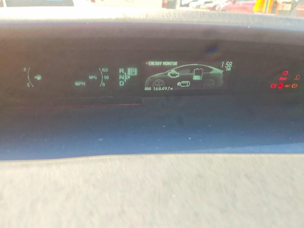 2013 Toyota Prius Four Красный vin: JTDKN3DUXD1618239