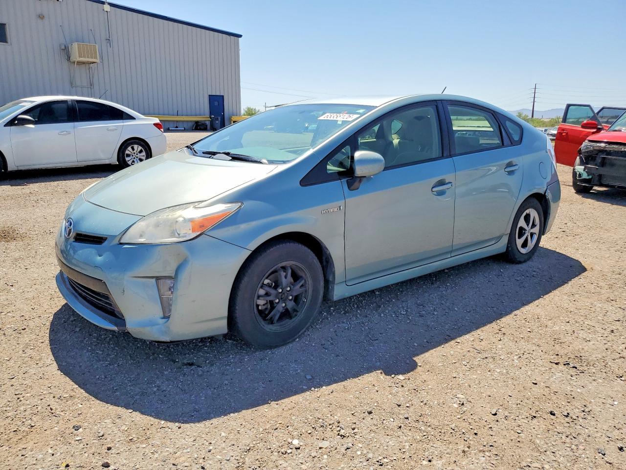 2013 Toyota Prius Two Turquoise vin: JTDKN3DUXD1618631