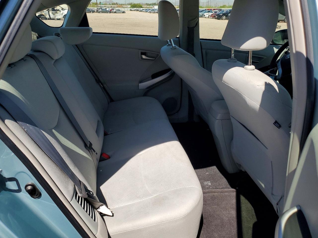 2013 Toyota Prius Two Turquoise vin: JTDKN3DUXD1618631