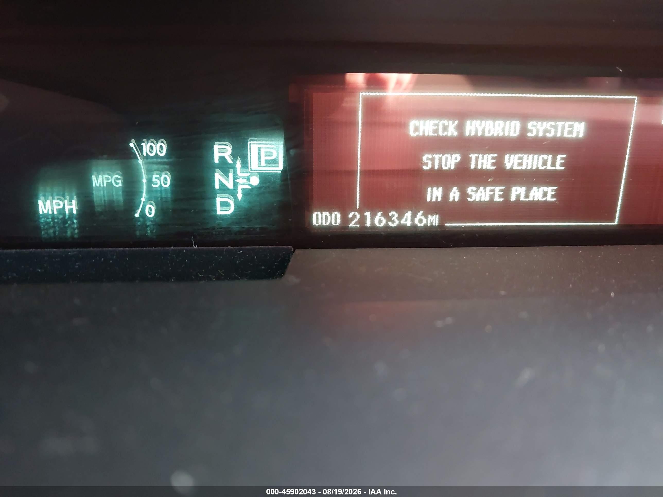 2013 Toyota Prius Two Синий vin: JTDKN3DUXD1633758