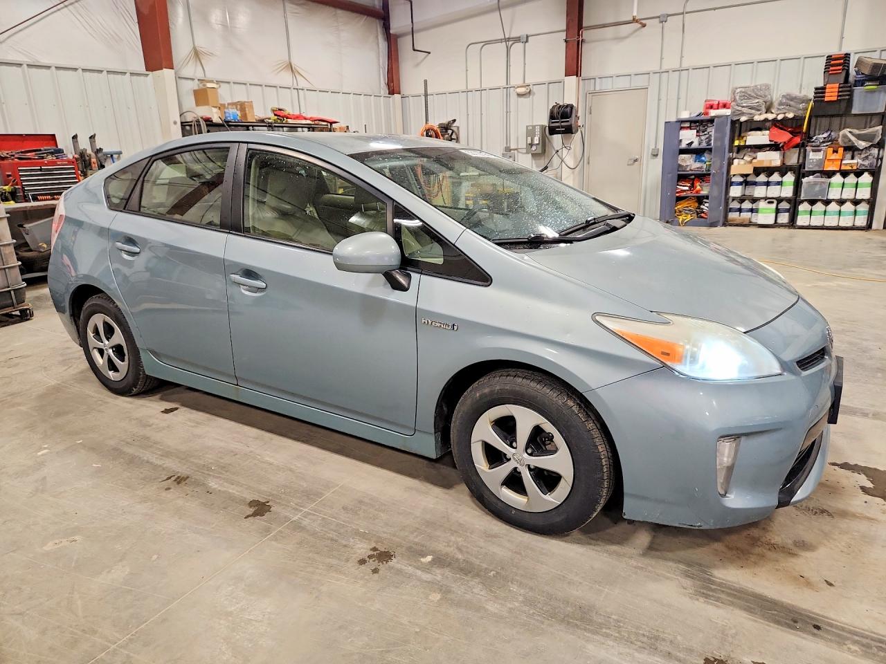 2013 Toyota Prius Three Turquoise vin: JTDKN3DUXD1642878