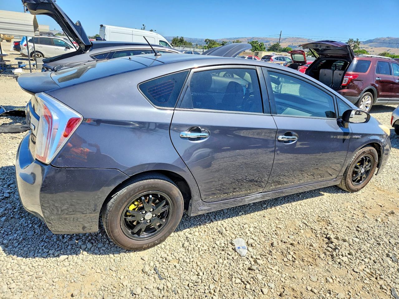 2013 Toyota Prius Two Black vin: JTDKN3DUXD1659759