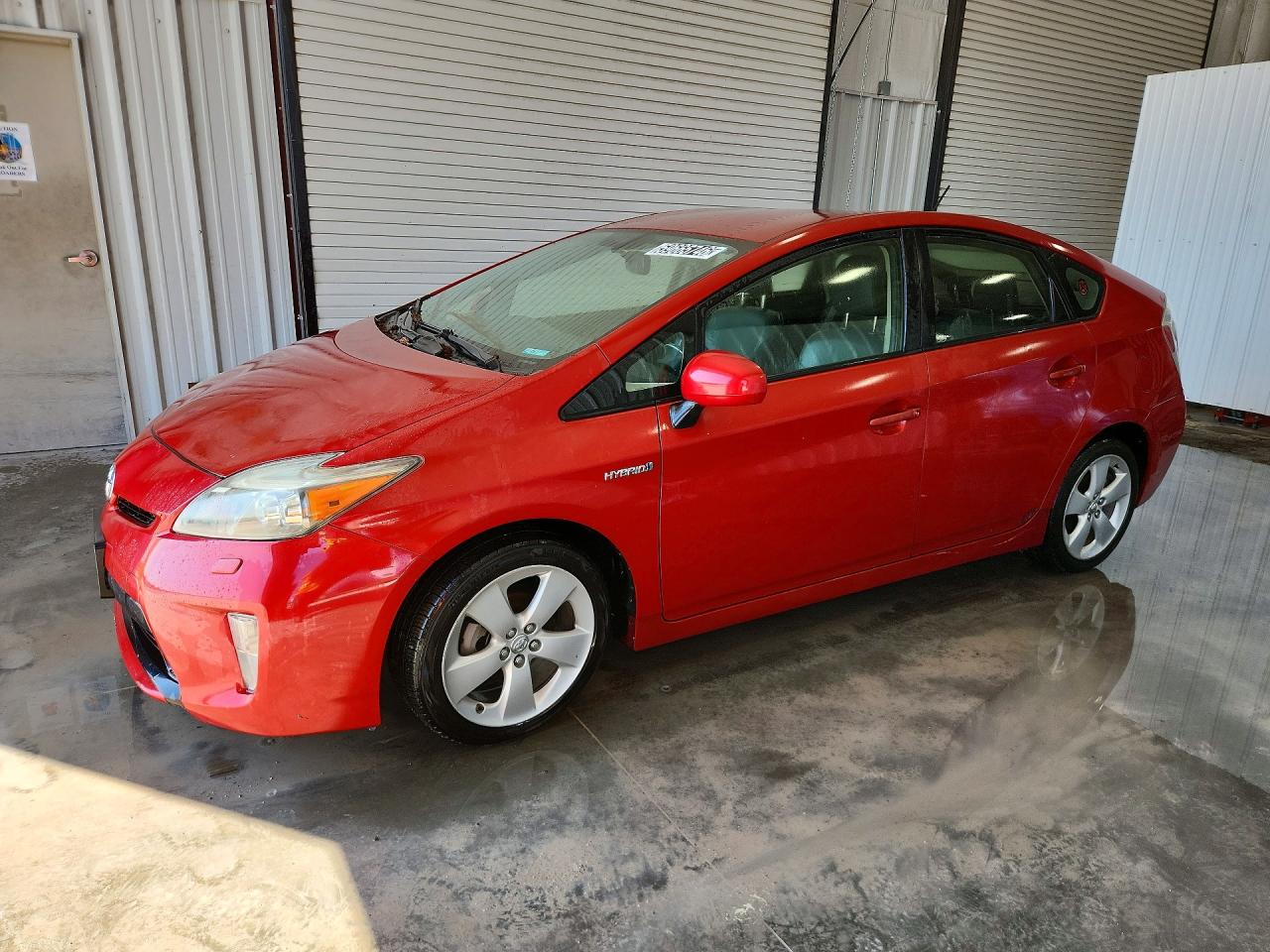 2013 Toyota Prius Five Maroon vin: JTDKN3DUXD1675699