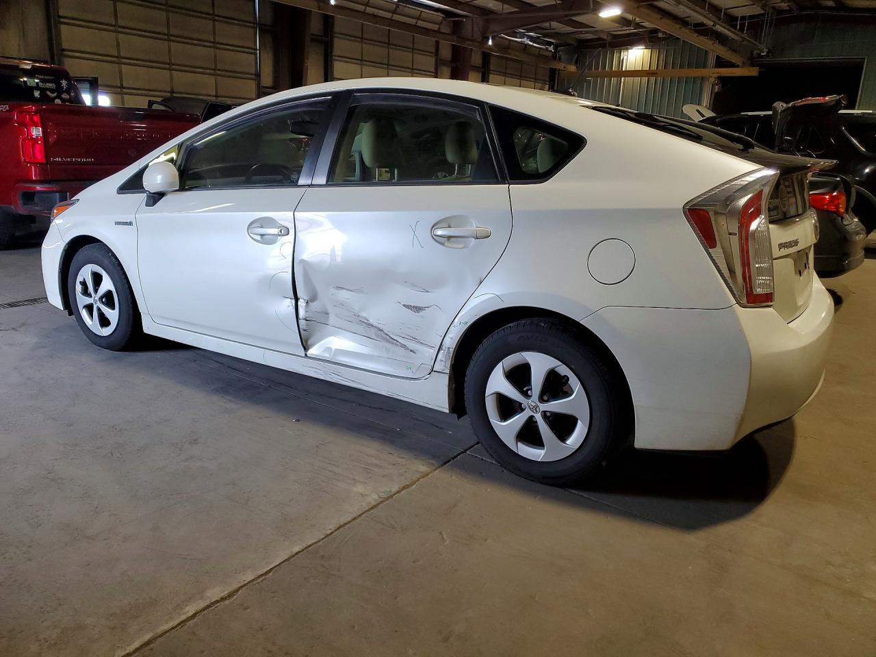 2013 Toyota Prius Four White vin: JTDKN3DUXD1685567