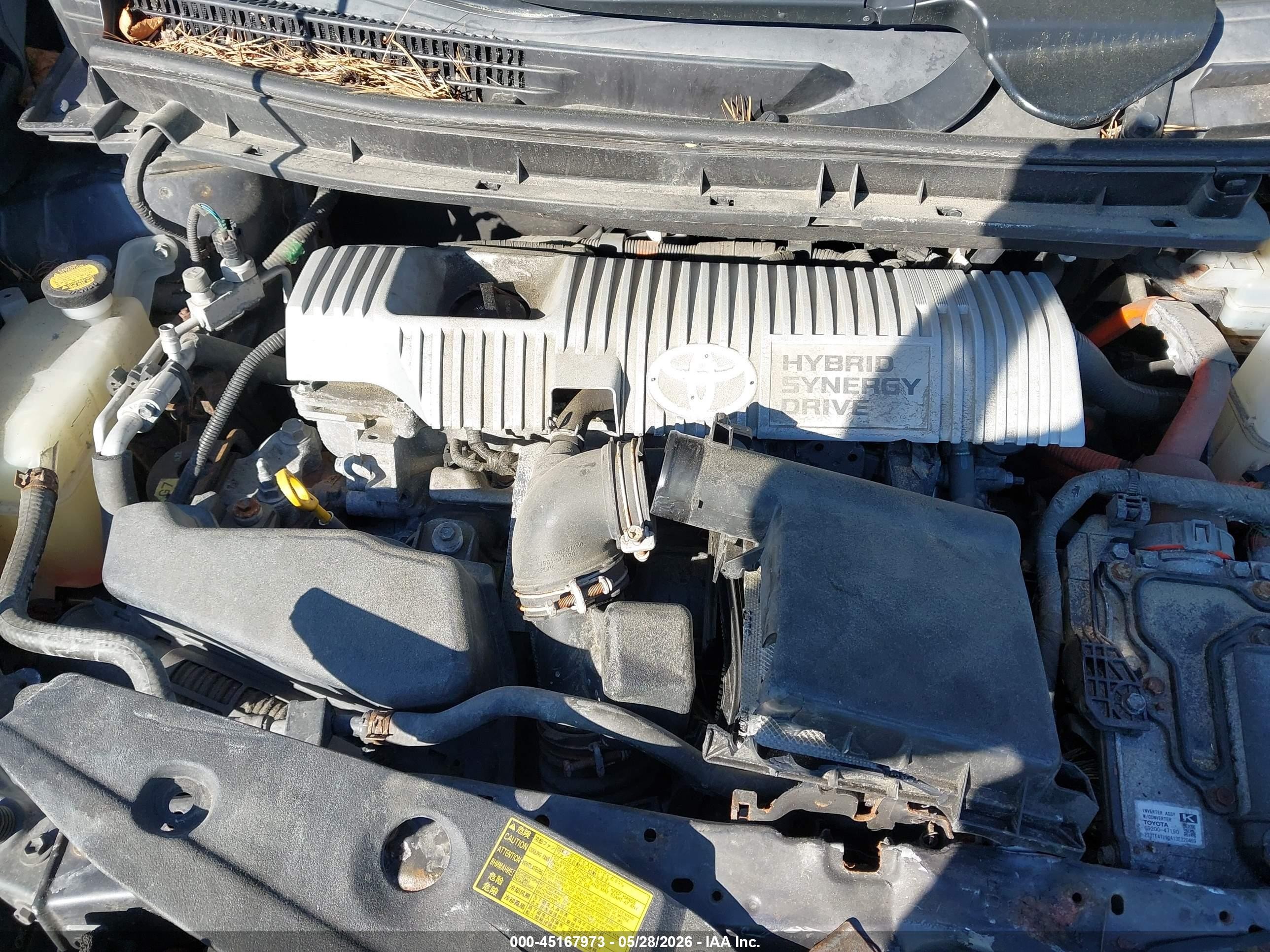 2013 Toyota Prius Two Gray vin: JTDKN3DUXD1689537