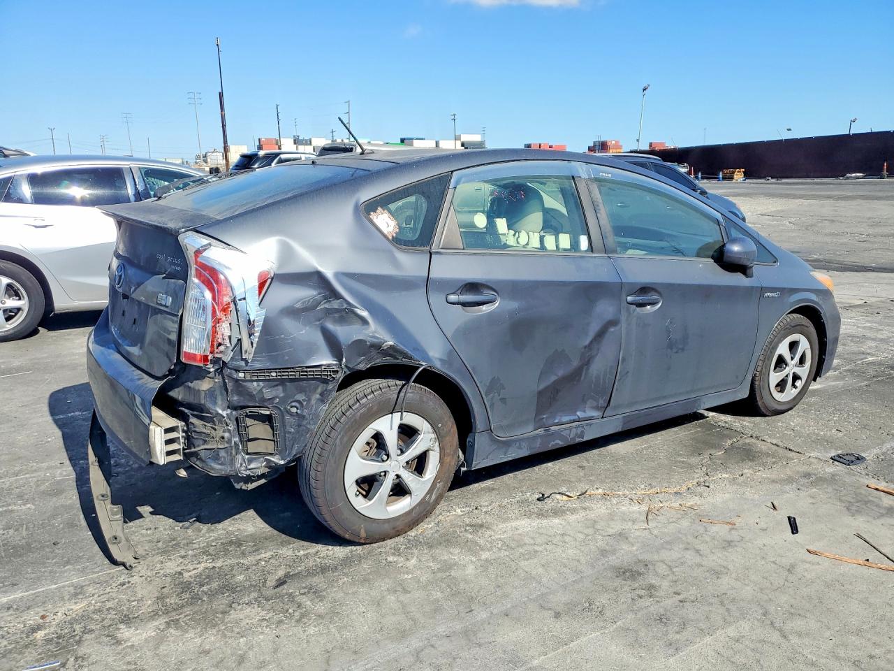 2013 Toyota Prius Two Gray vin: JTDKN3DUXD1691031