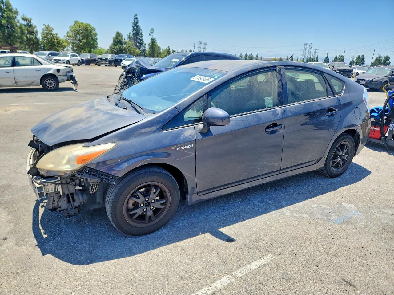 2013 Toyota Prius Two Charcoal vin: JTDKN3DUXD1702318