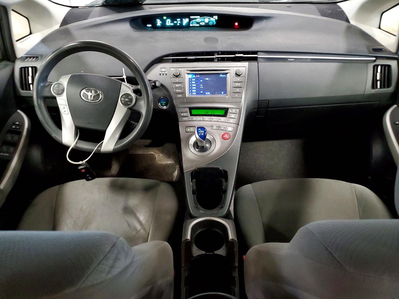 2013 Toyota Prius Two Silver vin: JTDKN3DUXD1704604
