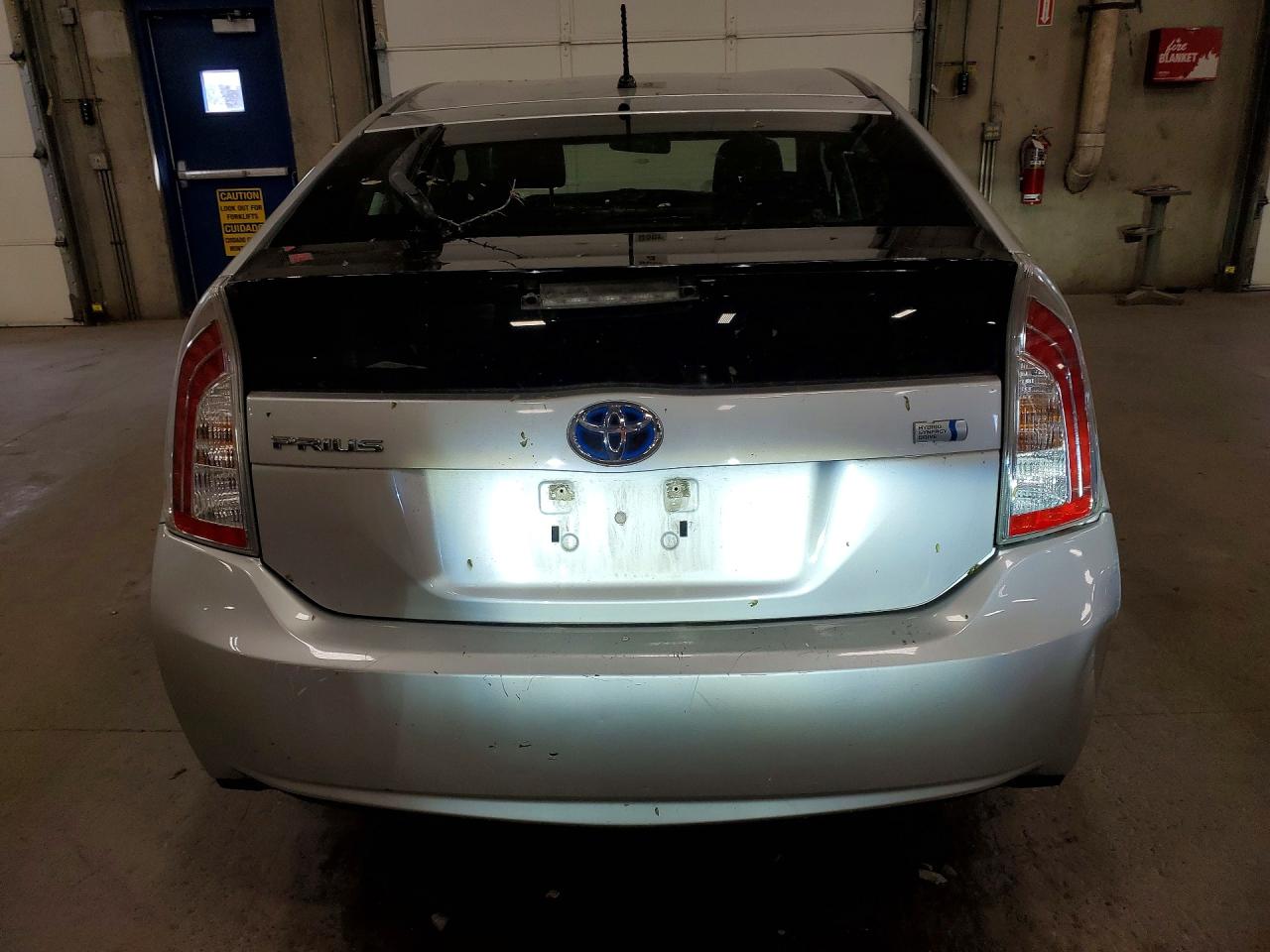 2013 Toyota Prius Two Silver vin: JTDKN3DUXD1704604
