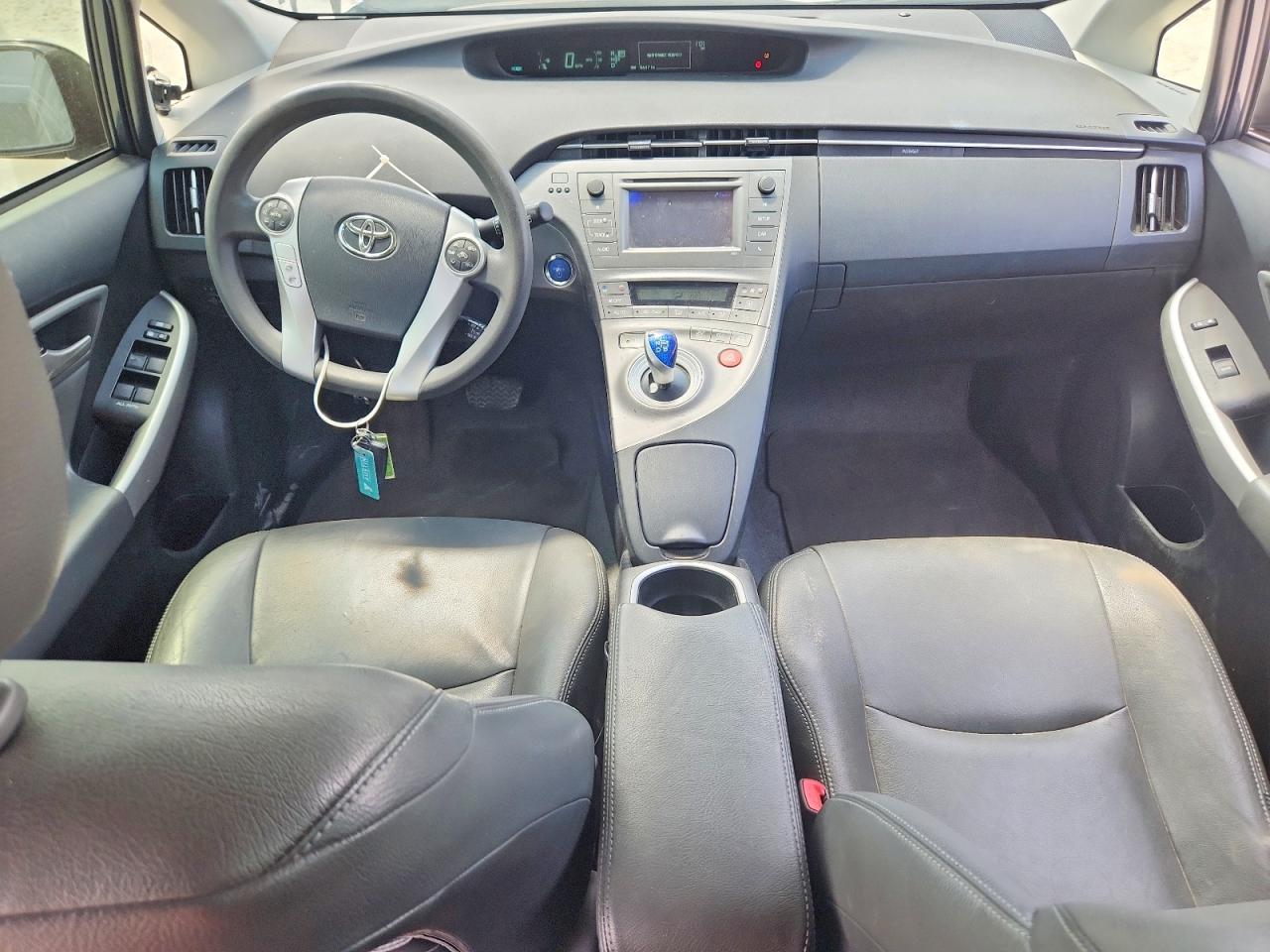 2013 Toyota Prius Two Gray vin: JTDKN3DUXD1707051