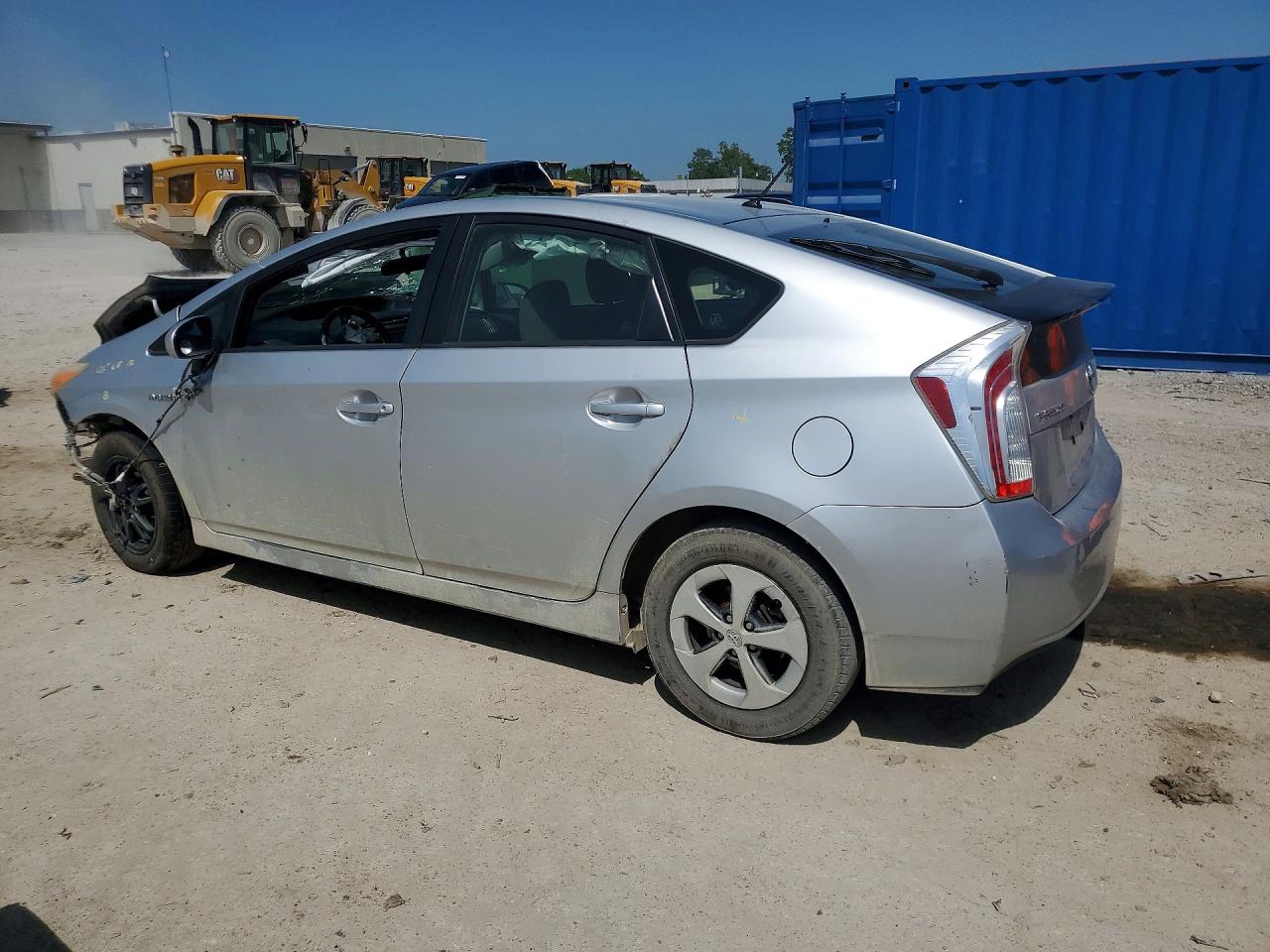 2013 Toyota Prius Two Silver vin: JTDKN3DUXD1713223