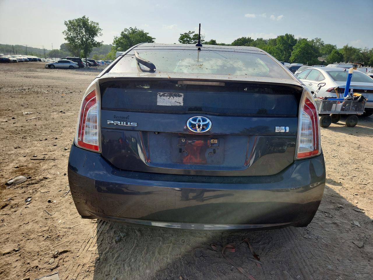 2013 Toyota Prius Four Gray vin: JTDKN3DUXD1717191