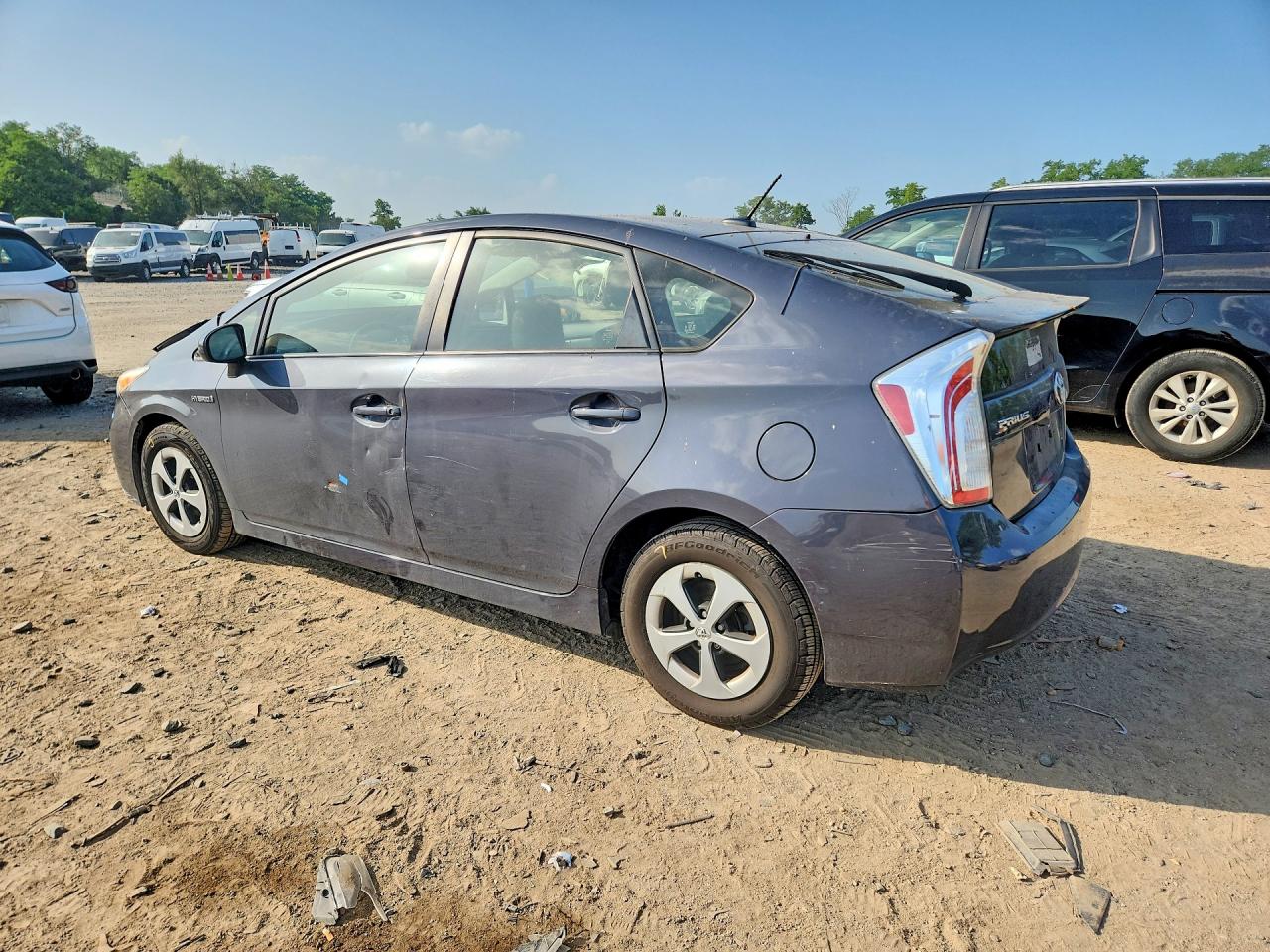 2013 Toyota Prius Four Gray vin: JTDKN3DUXD1717191