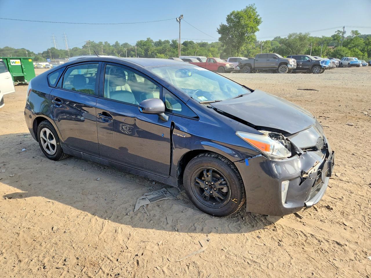 2013 Toyota Prius Four Gray vin: JTDKN3DUXD1717191