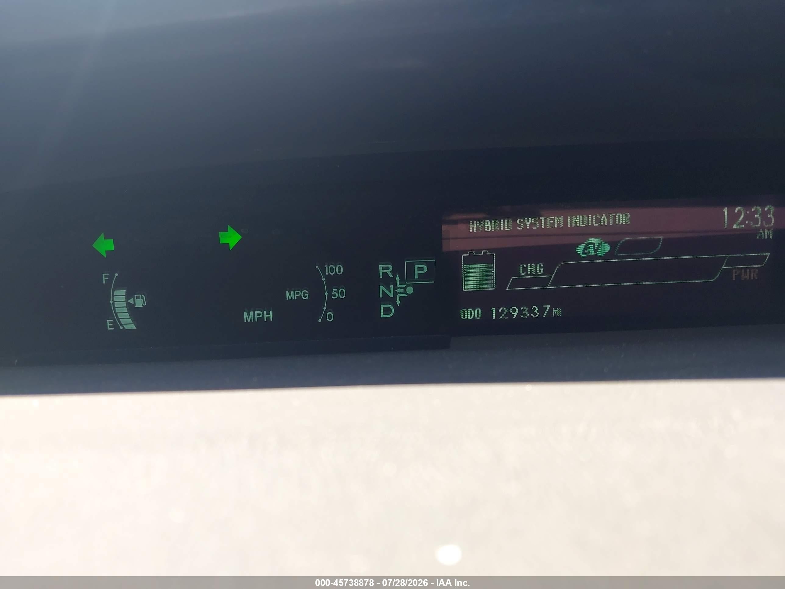 2013 Toyota Prius Two Blue vin: JTDKN3DUXD1724495