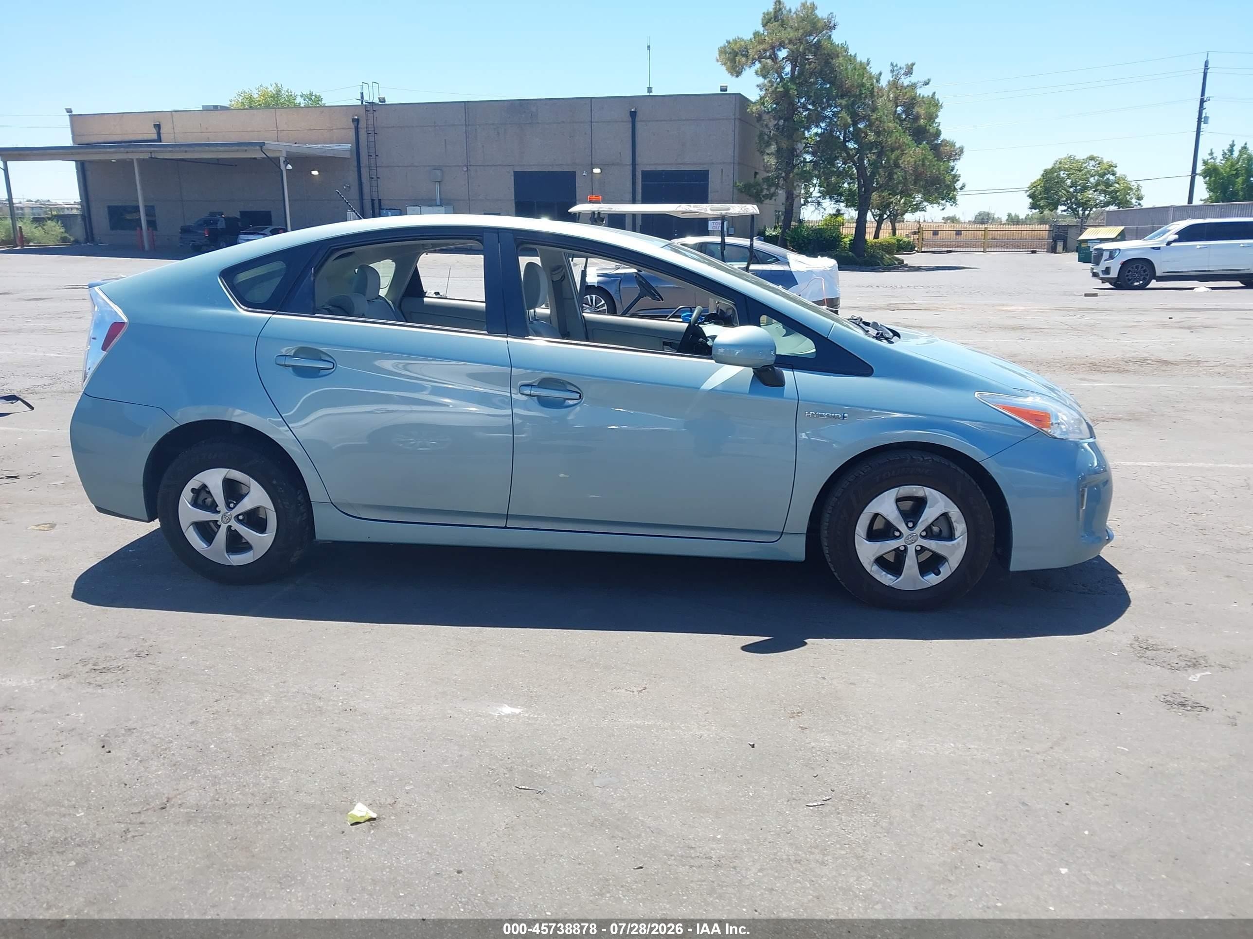 2013 Toyota Prius Two Blue vin: JTDKN3DUXD1724495
