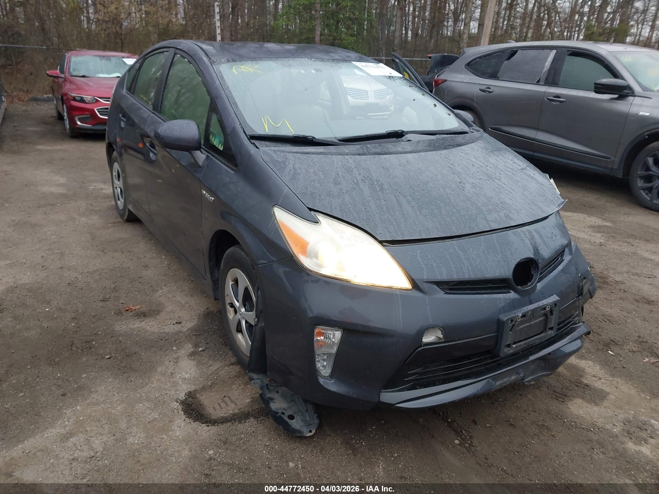 2013 Toyota Prius Three Blue vin: JTDKN3DUXD5546337