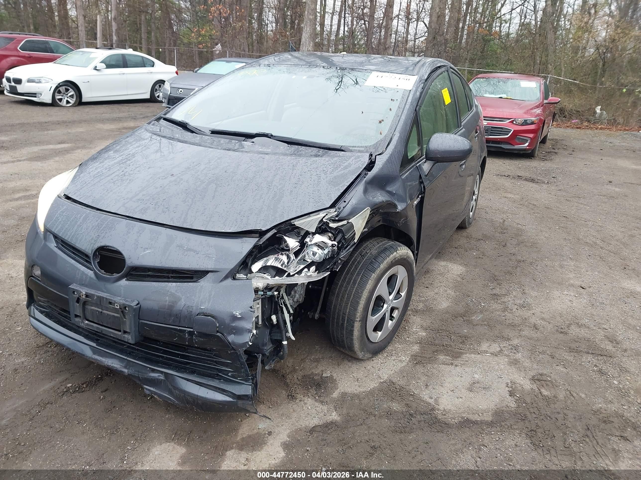 2013 Toyota Prius Three Blue vin: JTDKN3DUXD5546337