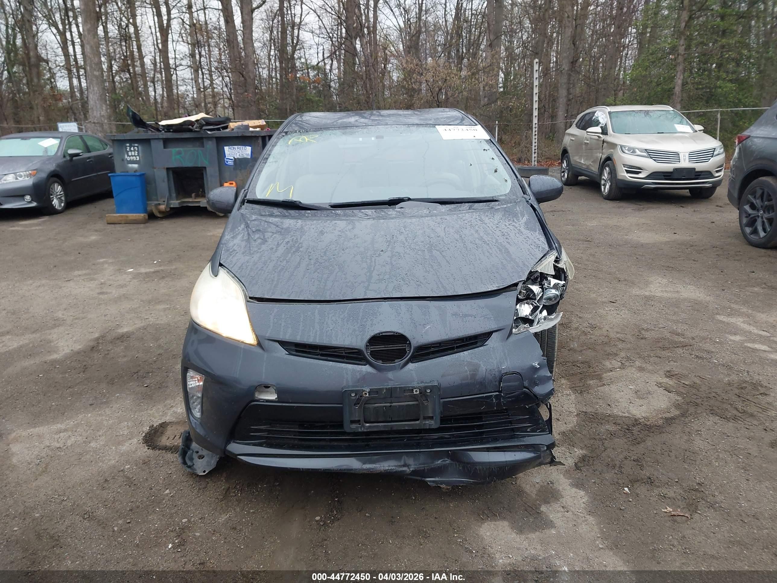 2013 Toyota Prius Three Blue vin: JTDKN3DUXD5546337