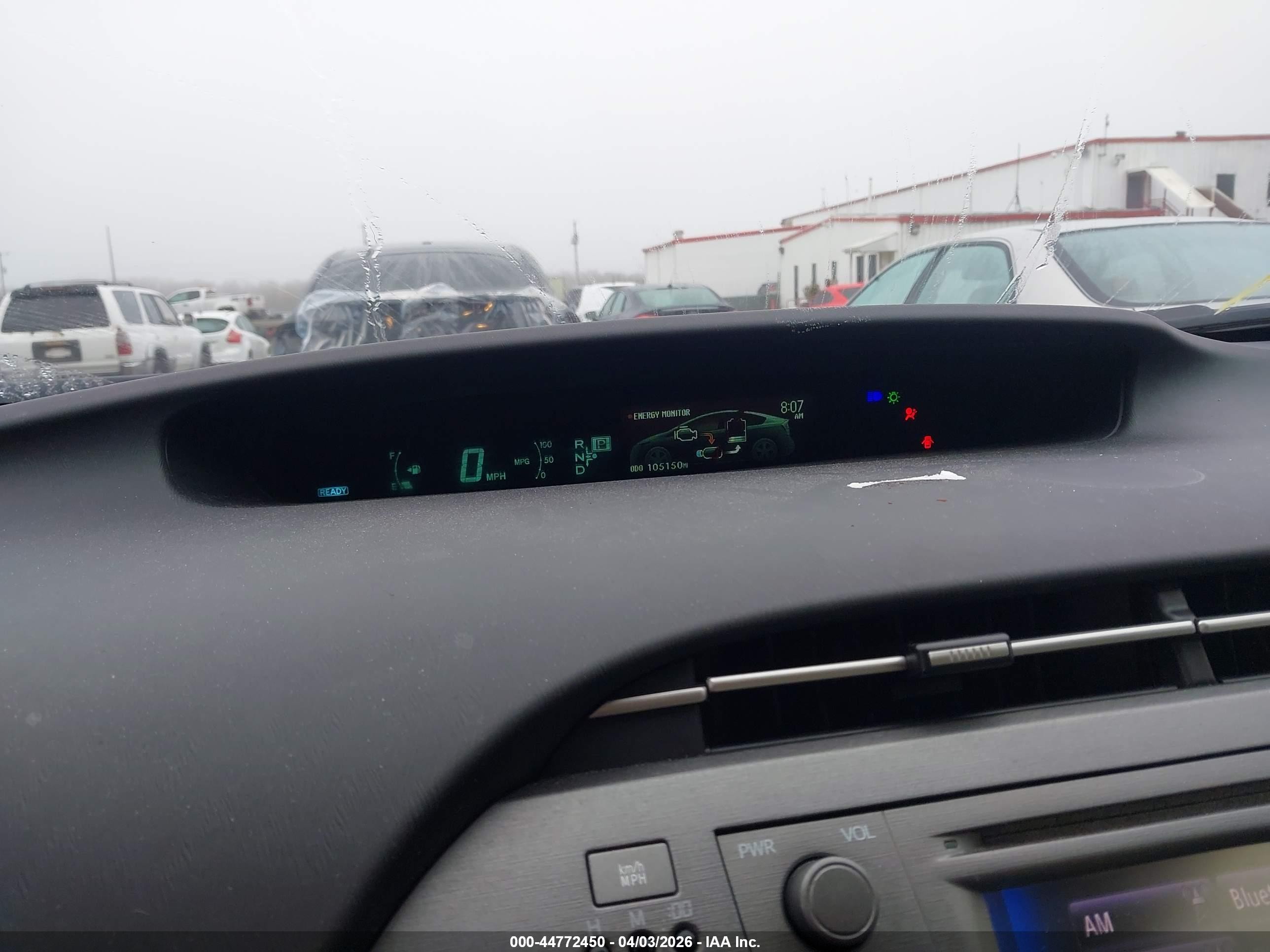 2013 Toyota Prius Three Blue vin: JTDKN3DUXD5546337