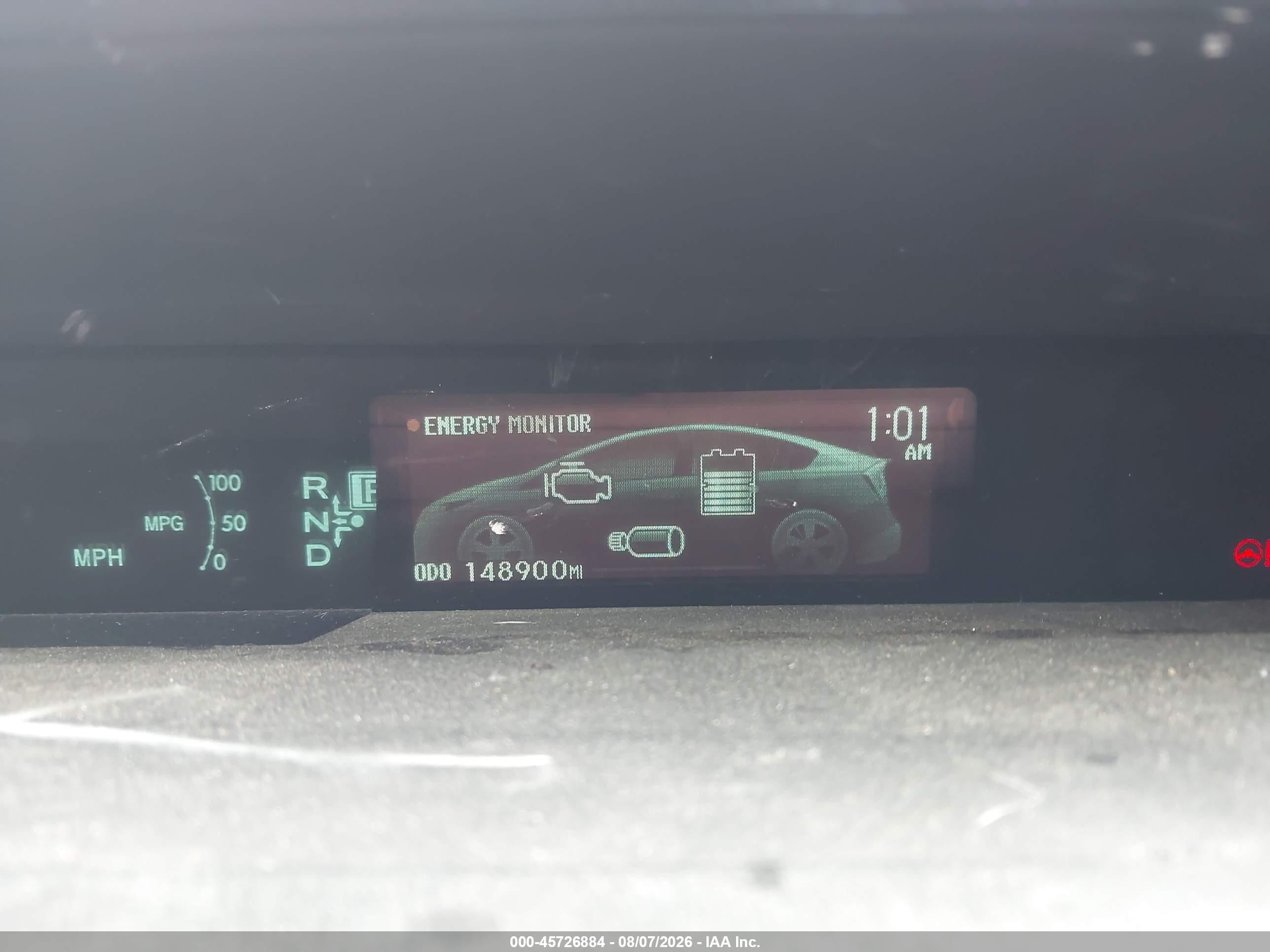 2013 Toyota Prius Two Silver vin: JTDKN3DUXD5546418