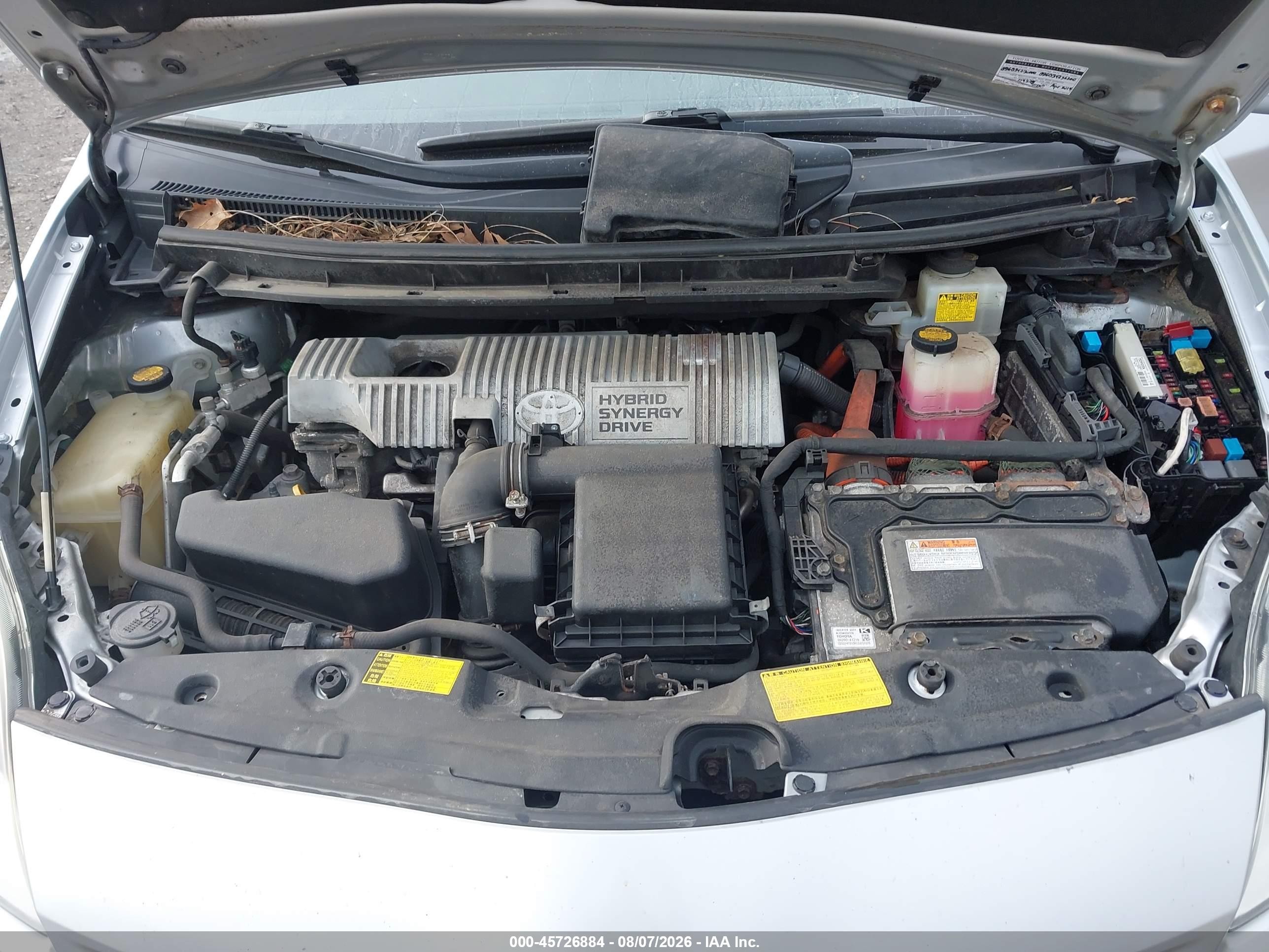 2013 Toyota Prius Two Silver vin: JTDKN3DUXD5546418