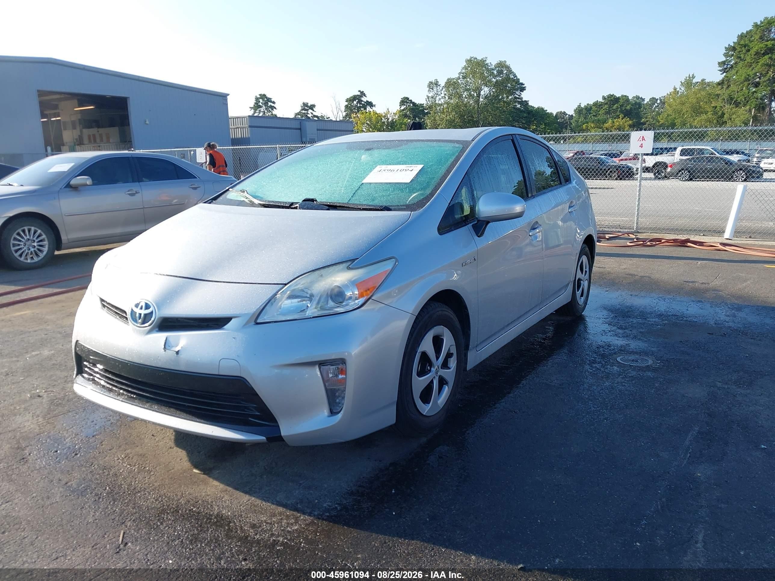 2013 Toyota Prius Three Silver vin: JTDKN3DUXD5551036