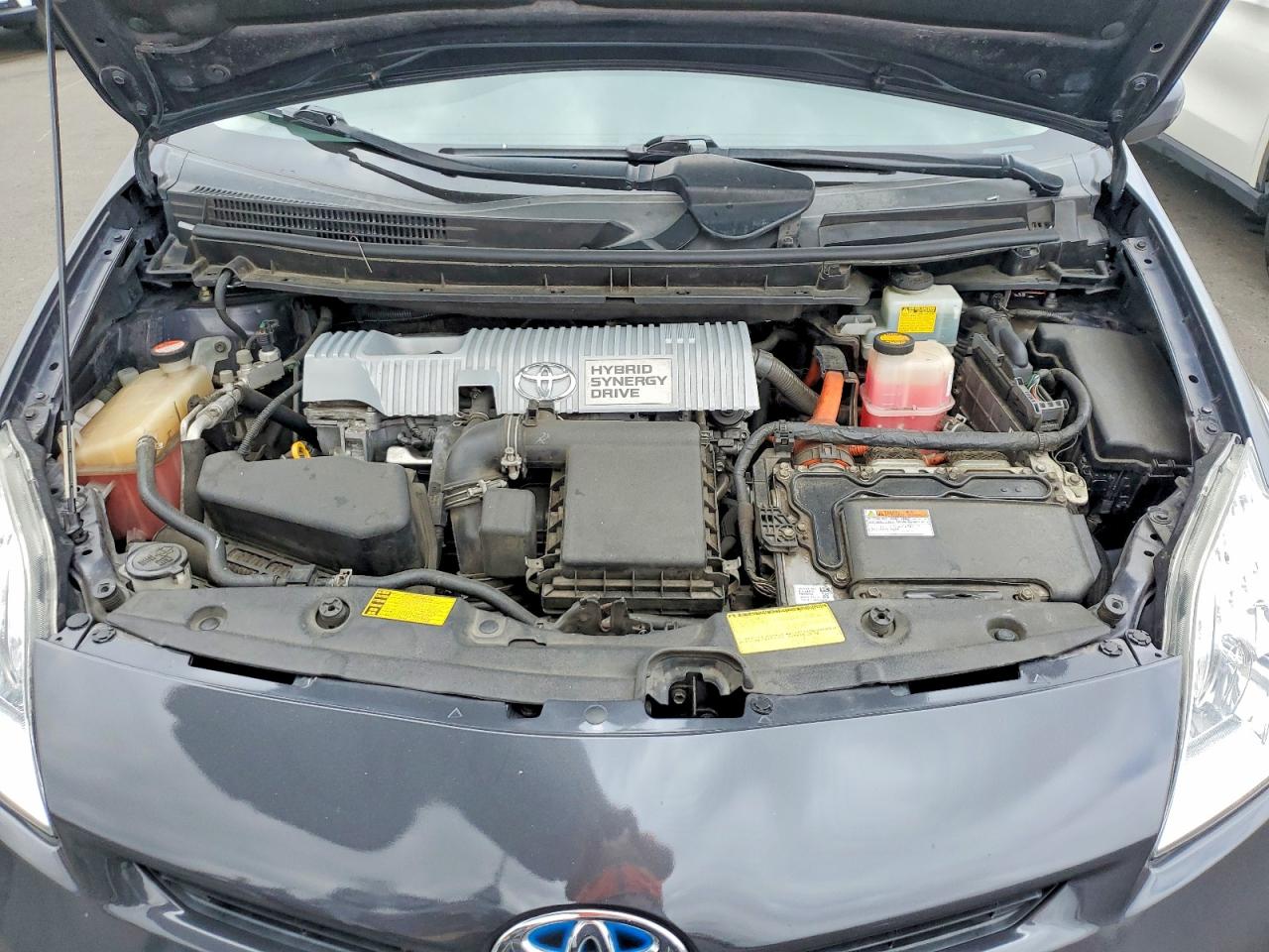 2013 Toyota Prius Two Gray vin: JTDKN3DUXD5551957