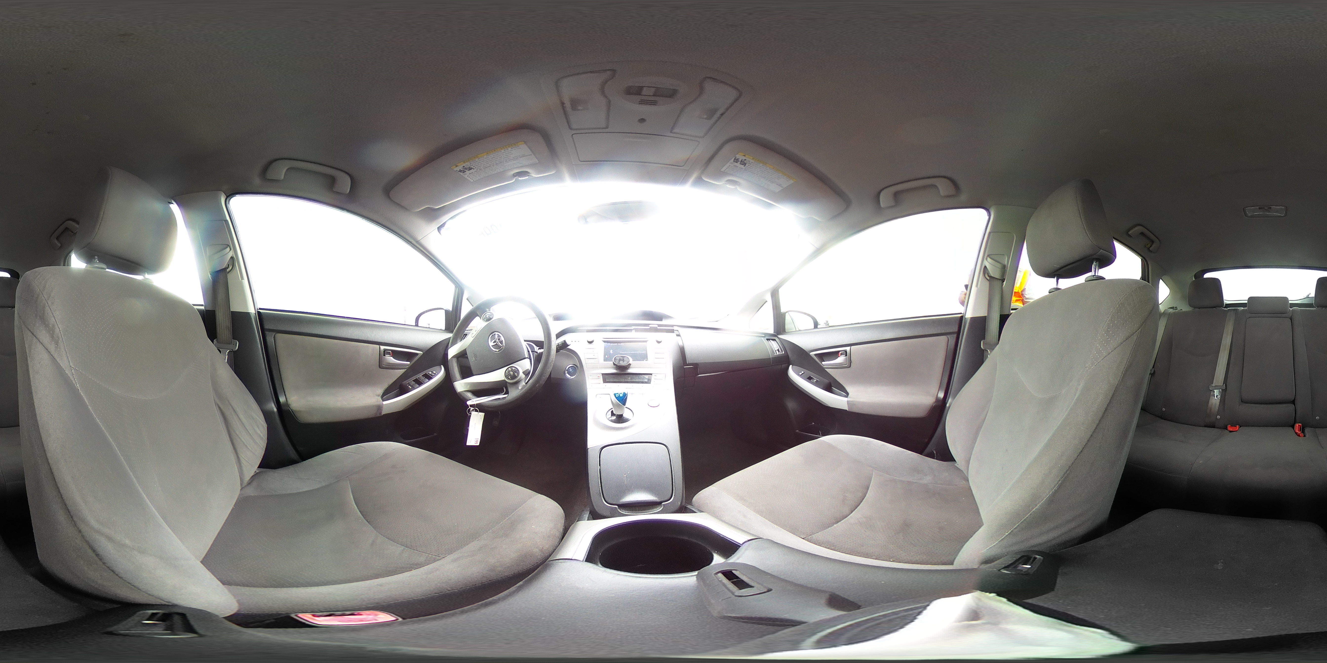 2013 Toyota Prius Two Gray vin: JTDKN3DUXD5551957