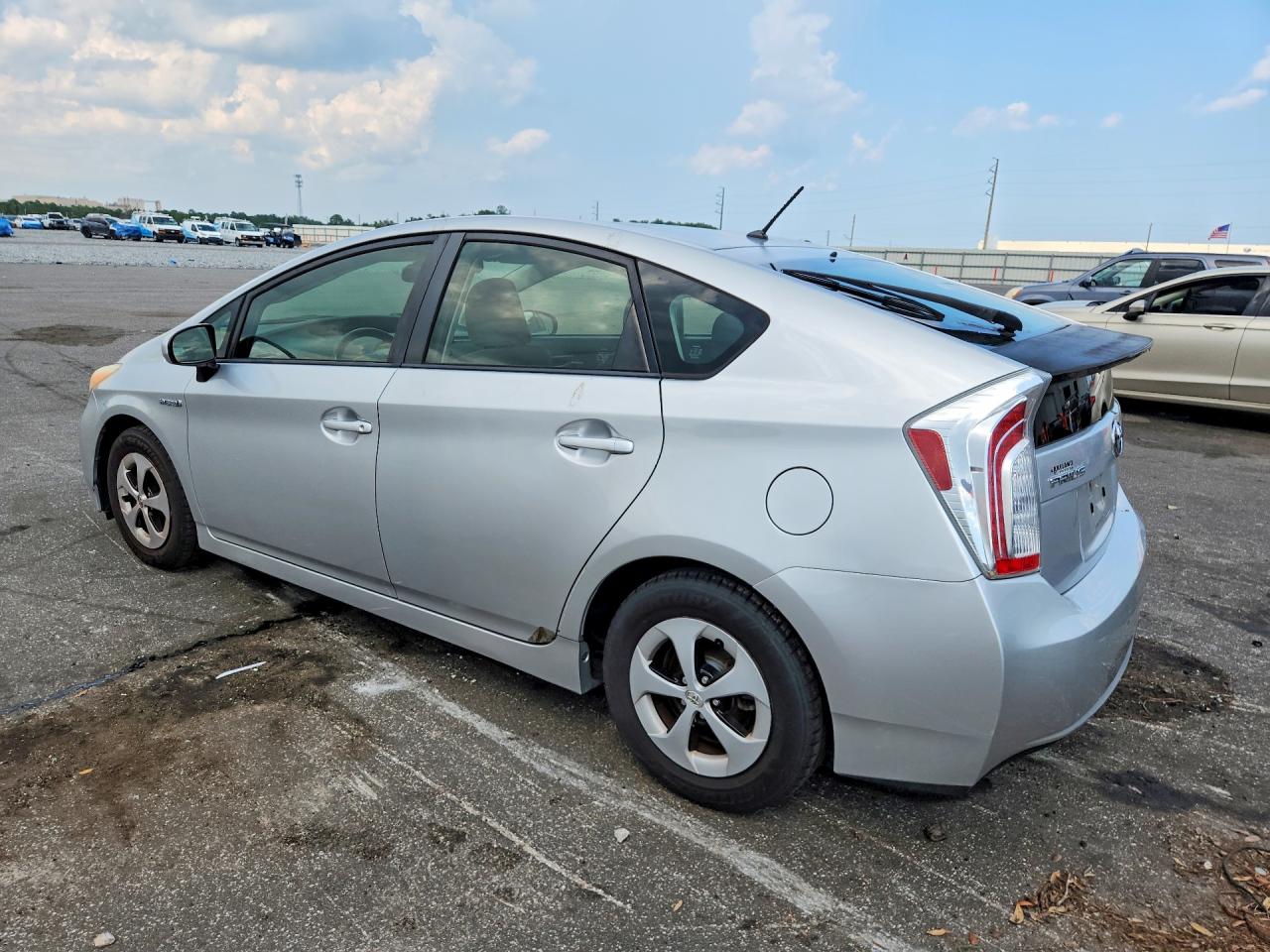 2013 Toyota Prius Two Silver vin: JTDKN3DUXD5566104