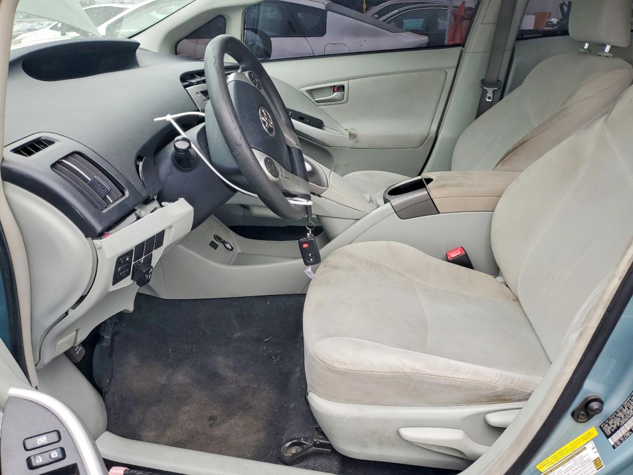 2013 Toyota Prius Two Turquoise vin: JTDKN3DUXD5567236