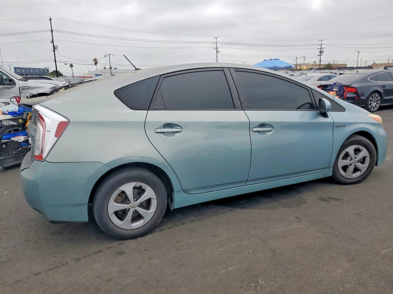 2013 Toyota Prius Two Turquoise vin: JTDKN3DUXD5567236