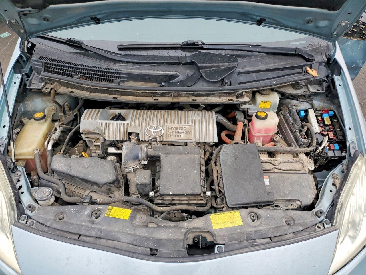 2013 Toyota Prius Two Turquoise vin: JTDKN3DUXD5567236