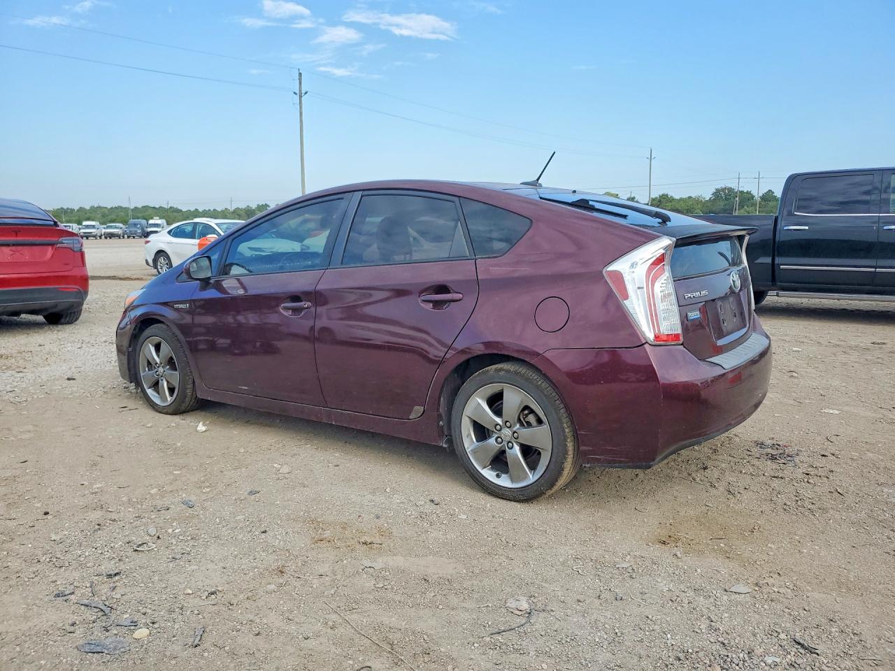 2013 Toyota Prius Persona Series Se Burgundy vin: JTDKN3DUXD5578771