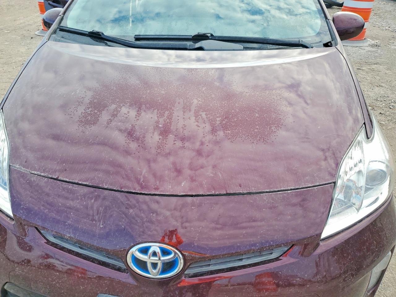 2013 Toyota Prius Persona Series Se Burgundy vin: JTDKN3DUXD5578771