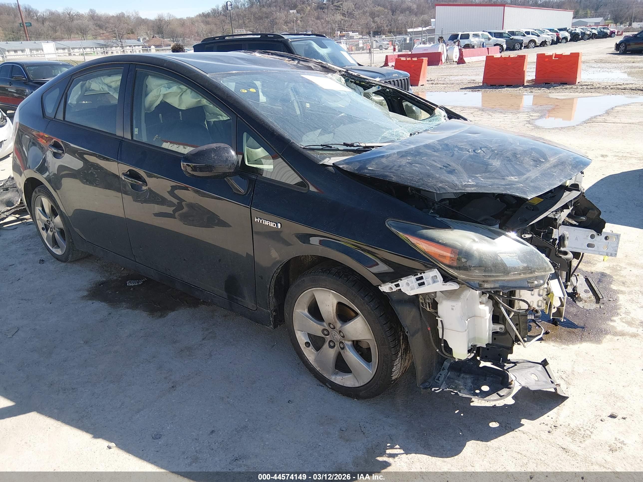 2013 Toyota Prius Three Se Black vin: JTDKN3DUXD5588510