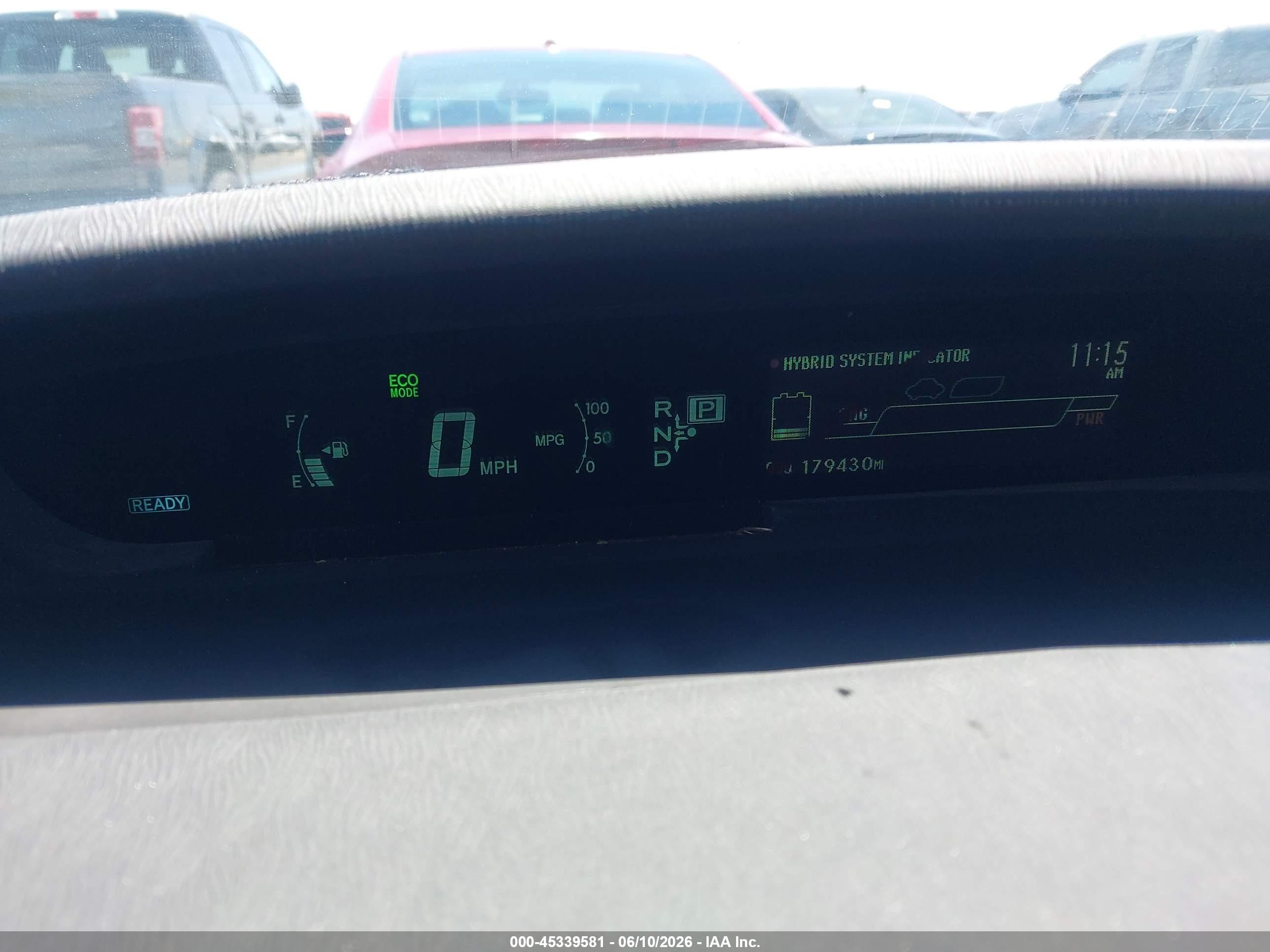2013 Toyota Prius Five Green vin: JTDKN3DUXD5590063