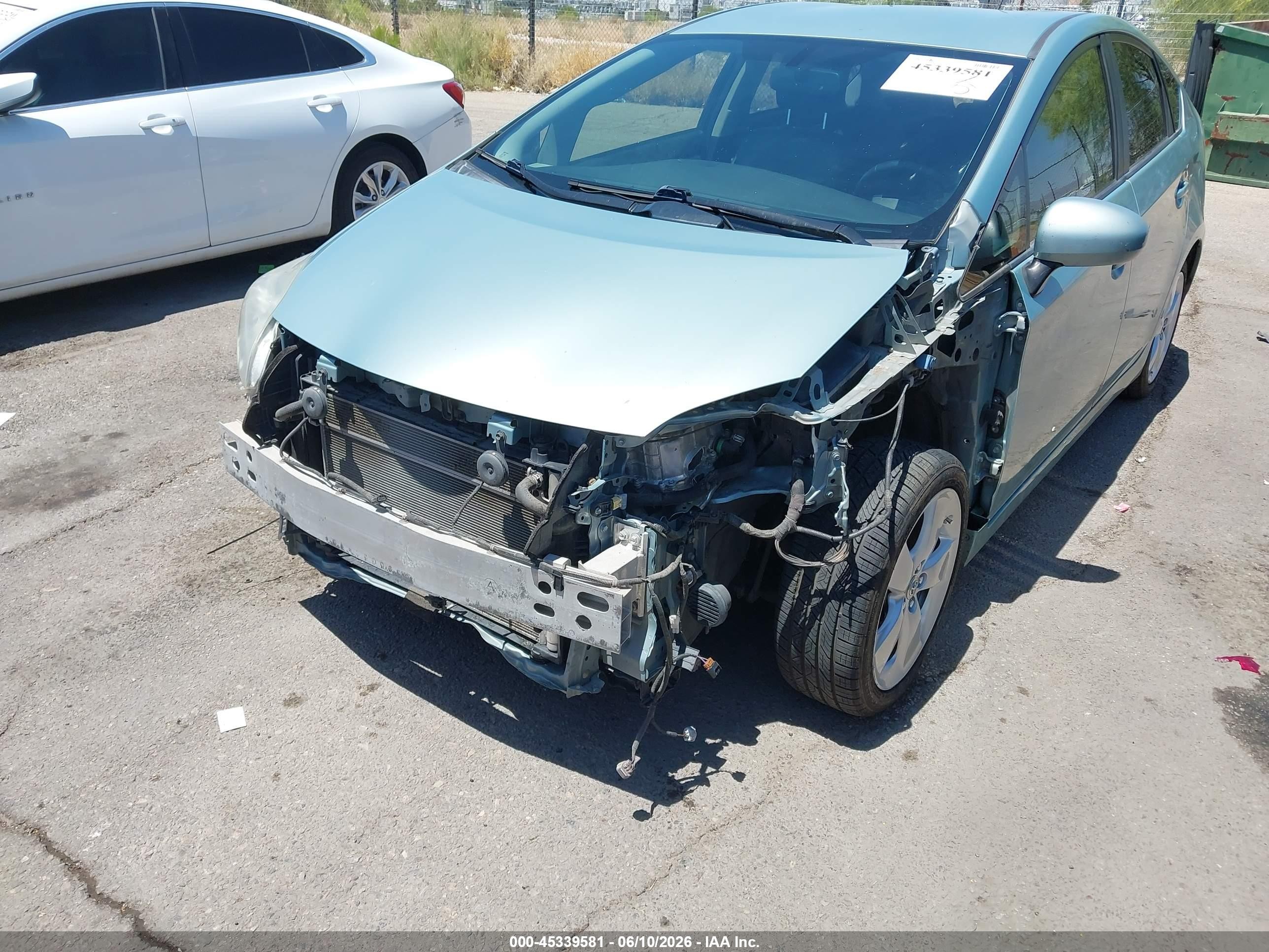 2013 Toyota Prius Five Green vin: JTDKN3DUXD5590063