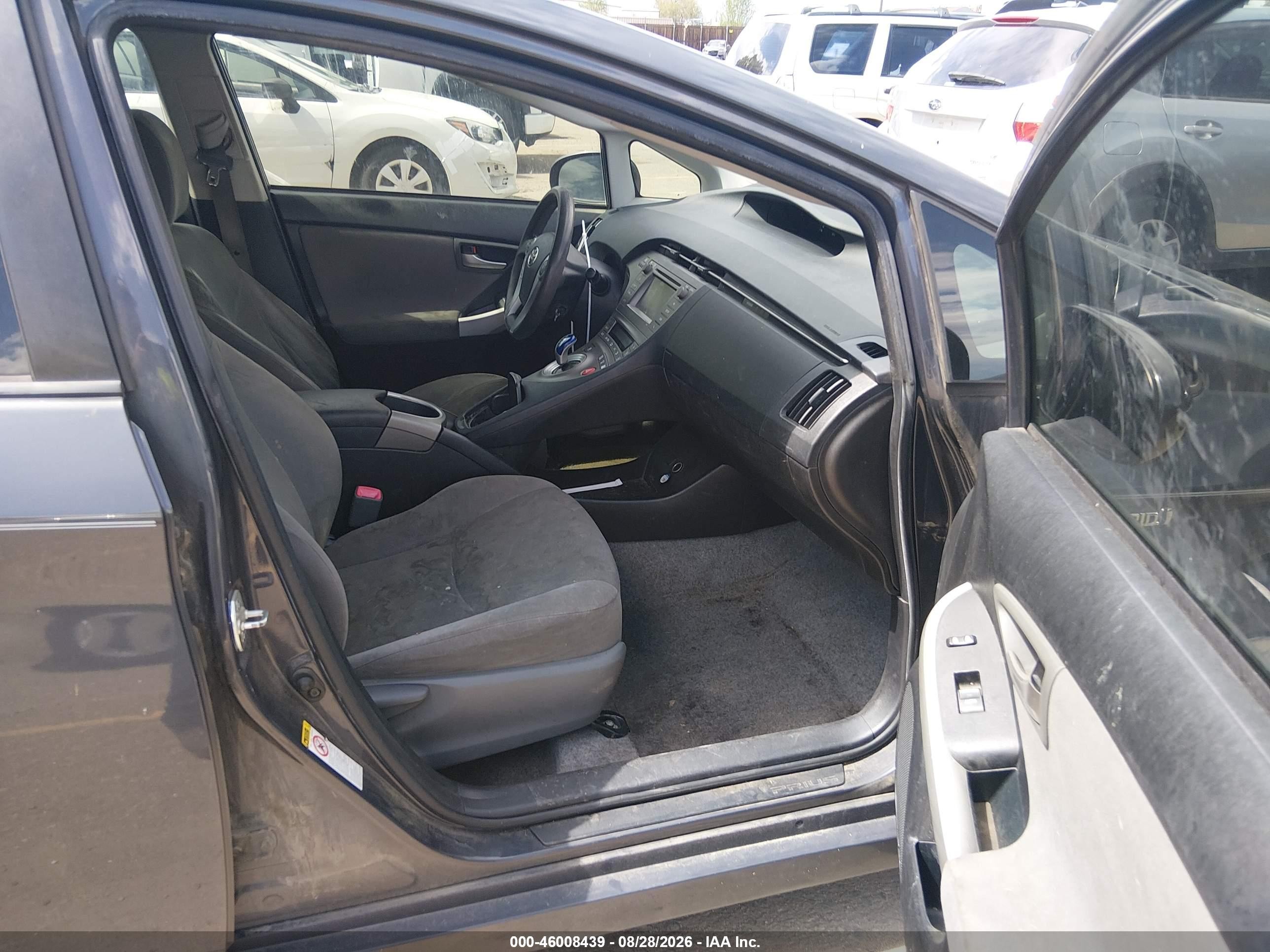 2013 Toyota Prius Two Black vin: JTDKN3DUXD5600641