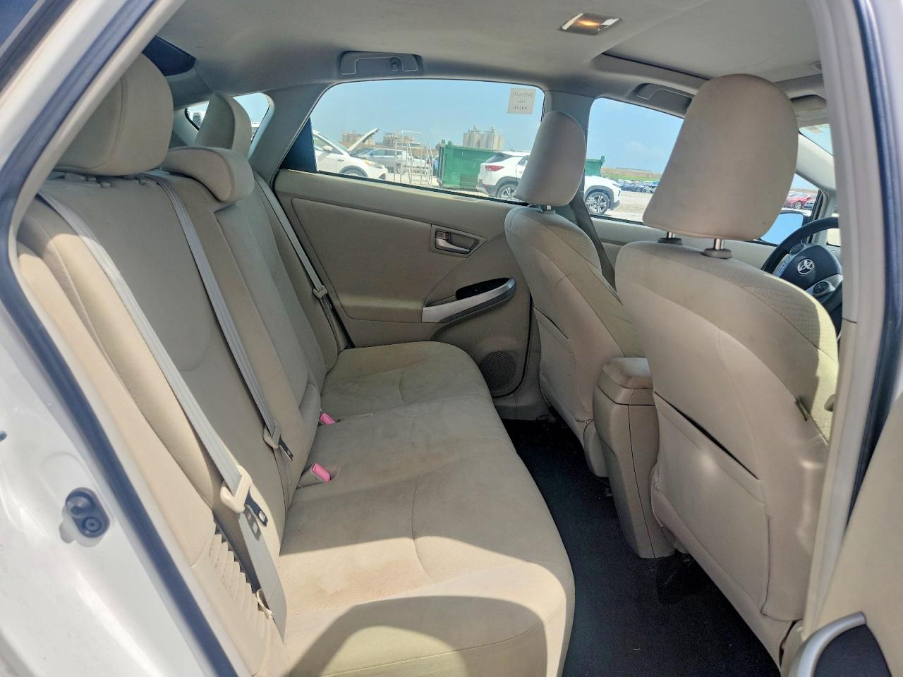2013 Toyota Prius Three White vin: JTDKN3DUXD5637754